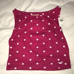 Polkadot crop top